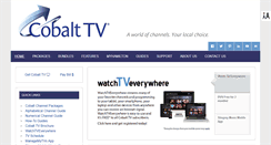 Desktop Screenshot of cobalttv.com